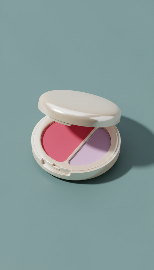 Cream blush with bold pigment