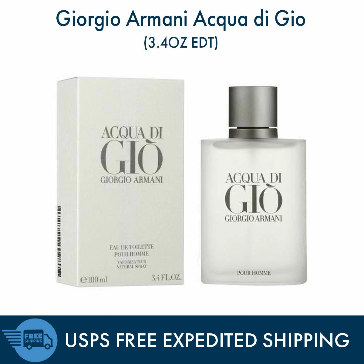 Giorgio Armani Acqua Di Gio 100ml/3.4 fl oz EDT For Men *BRAND NEW*